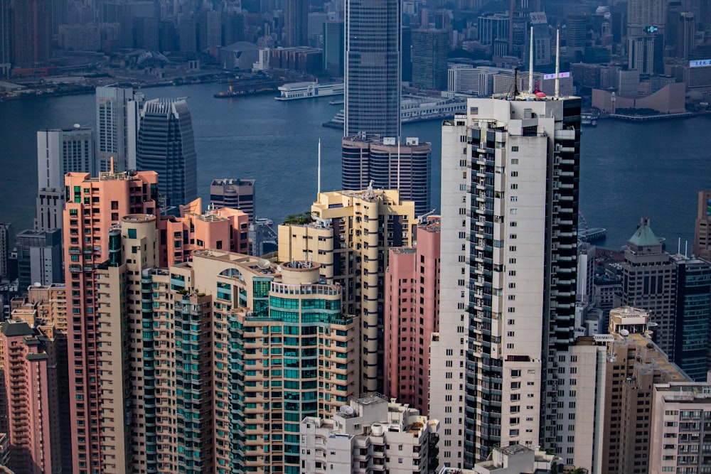 aerial view of city buildings during daytime