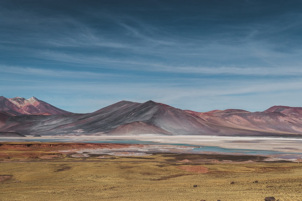 brown and gray mountain under blue sky during daytime