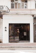 Outside view of Sheng Ming Home Appliances Trading storefront at International City.