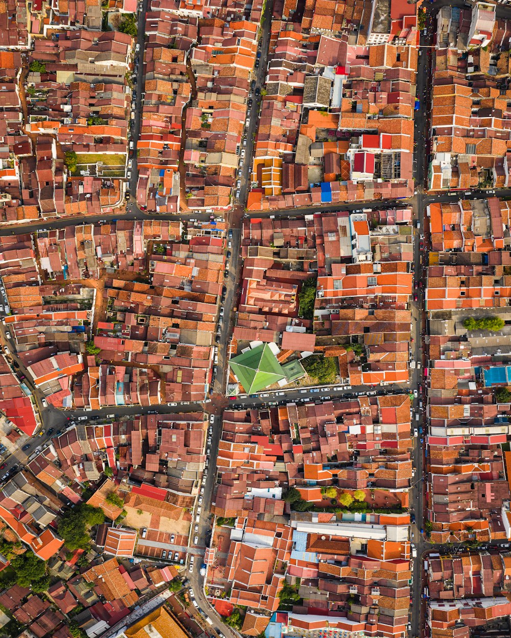 aerial view of city buildings during daytime