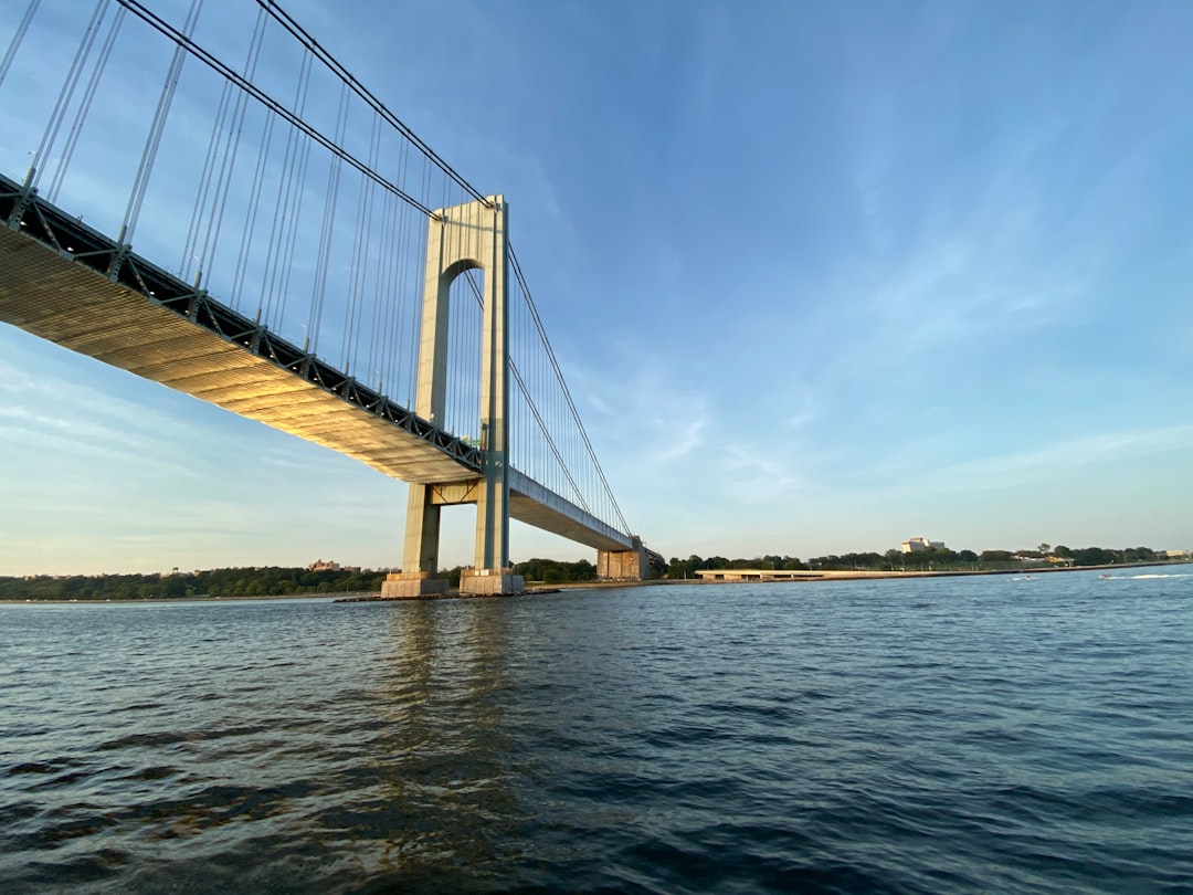 Suspension bridge photo spot New York Bay Main Street Park