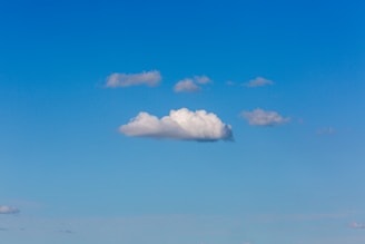 white clouds and blue sky during daytime