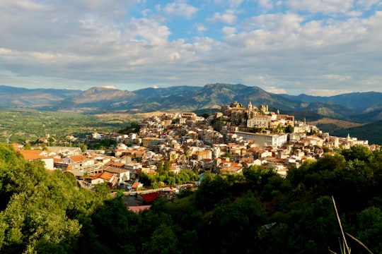 aerial view of city during daytime in Castiglione di Sicilia Italy