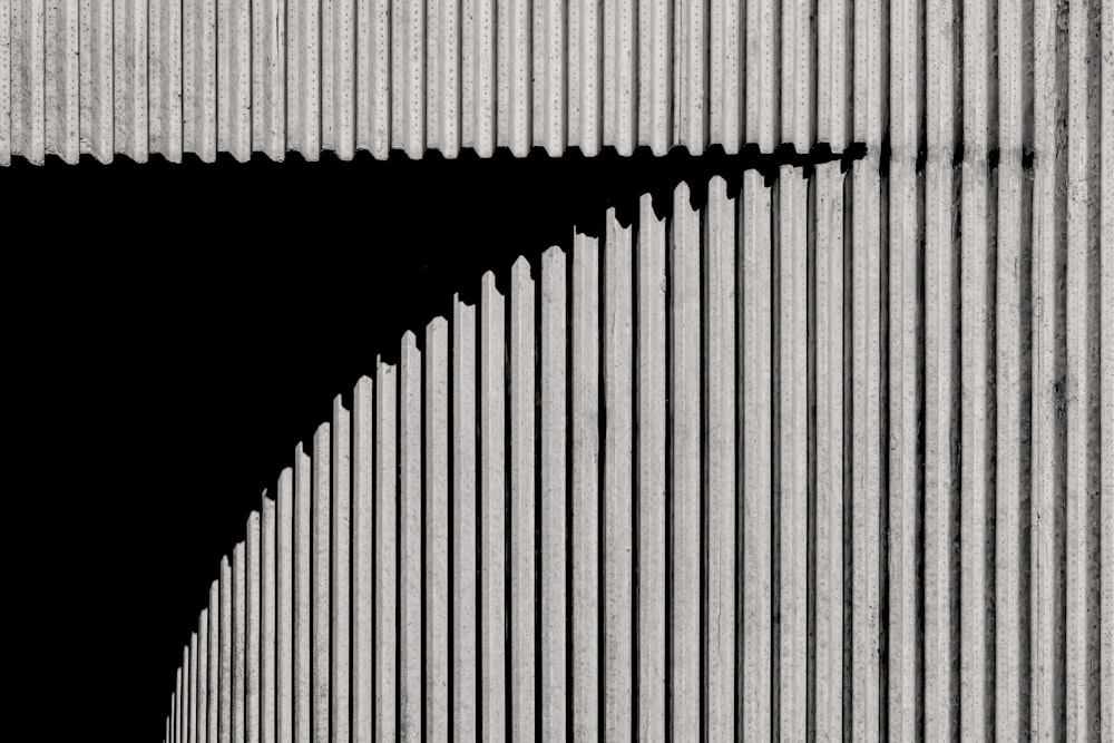 white and black striped line