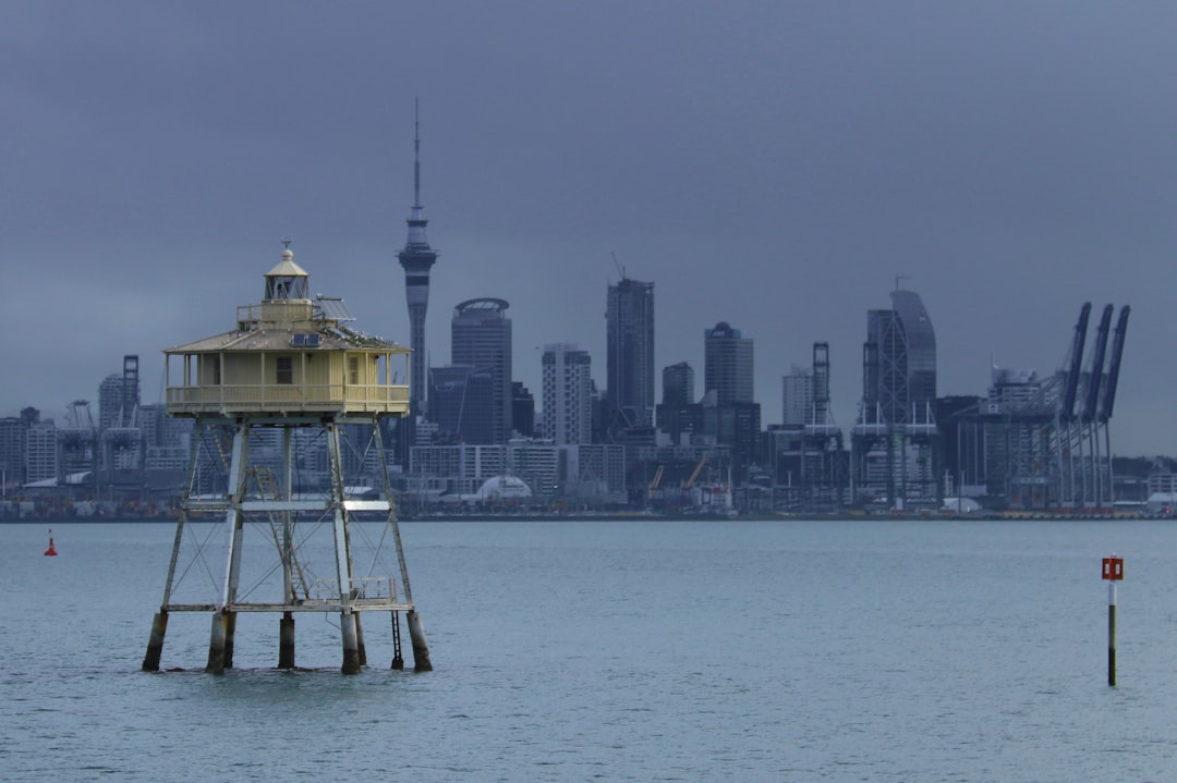 Landmark photo spot Waitemata Harbour The University of Auckland