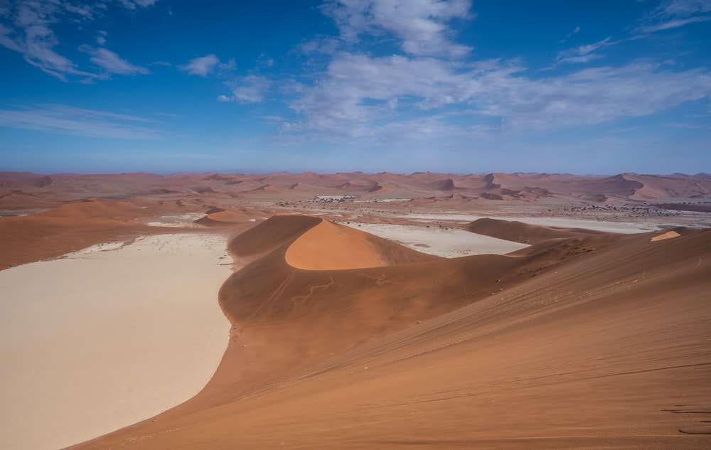 brown sand under blue sky during daytime