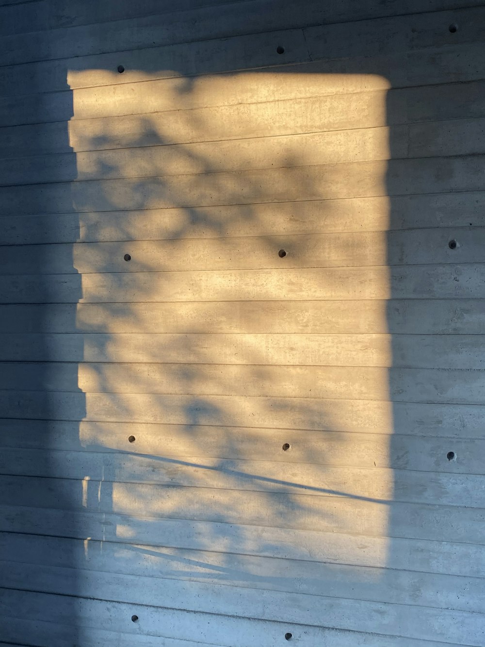 blue and white wooden wall