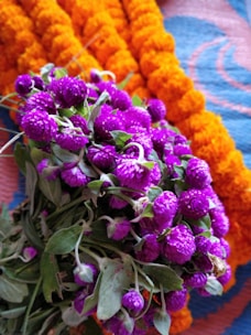 A stunning flower setup for a traditional marriage function with rich colors.