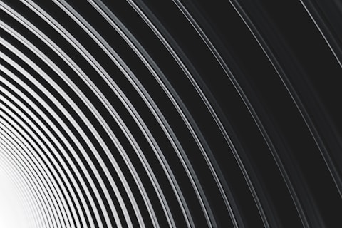 black and white striped textile