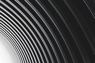 black and white striped textile