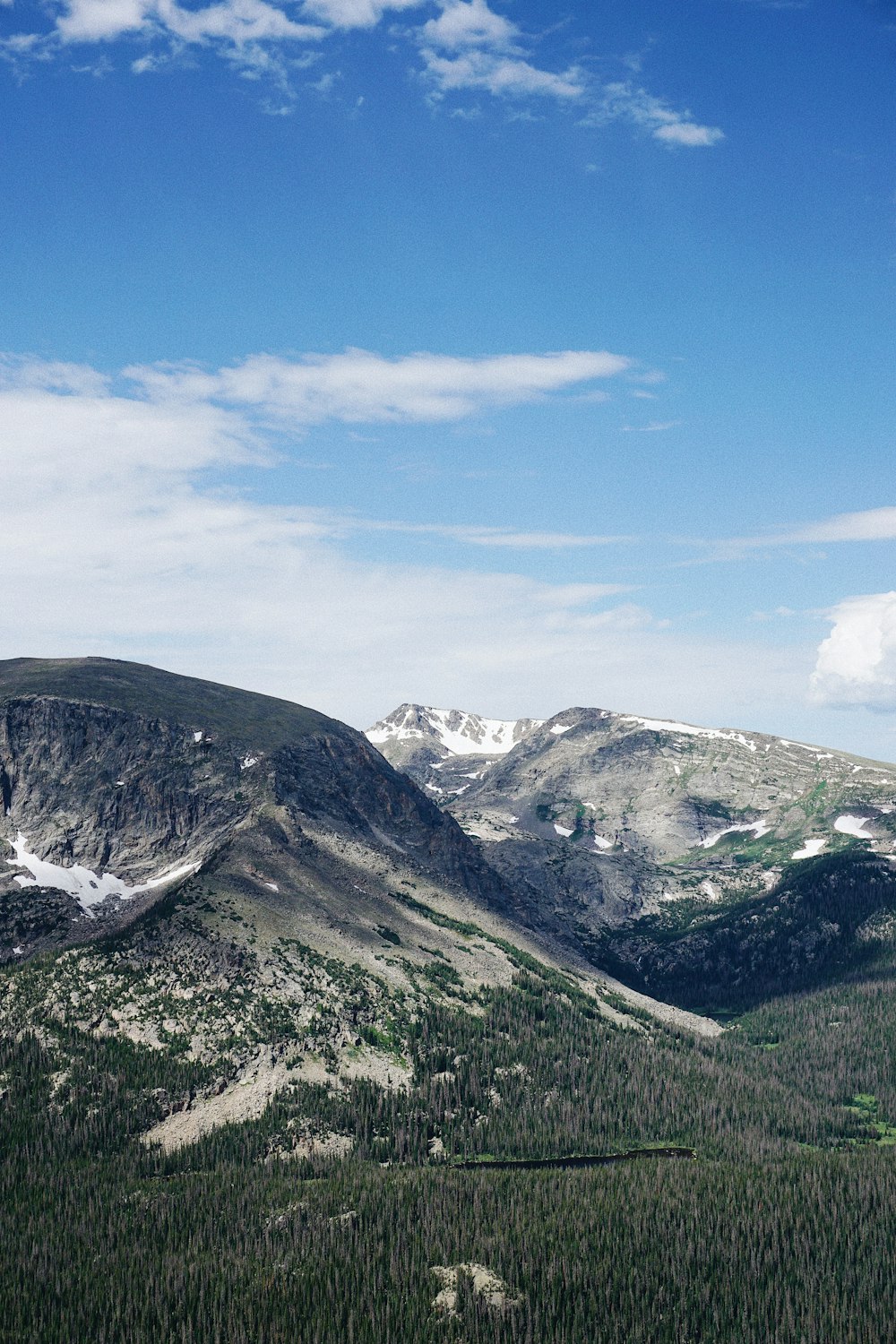 green and white mountains under blue sky during daytime