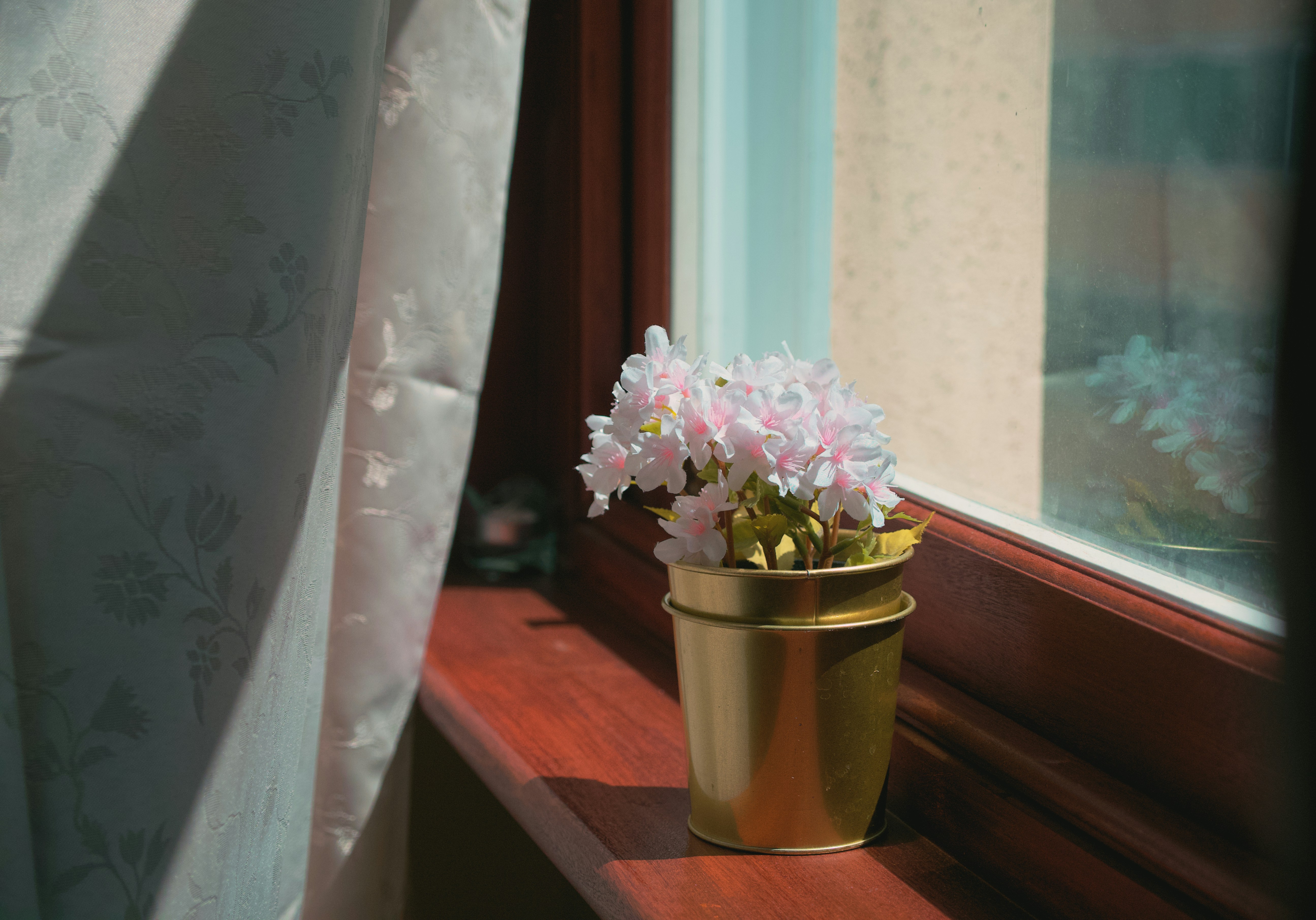 Rustika Flora Wooden Pot