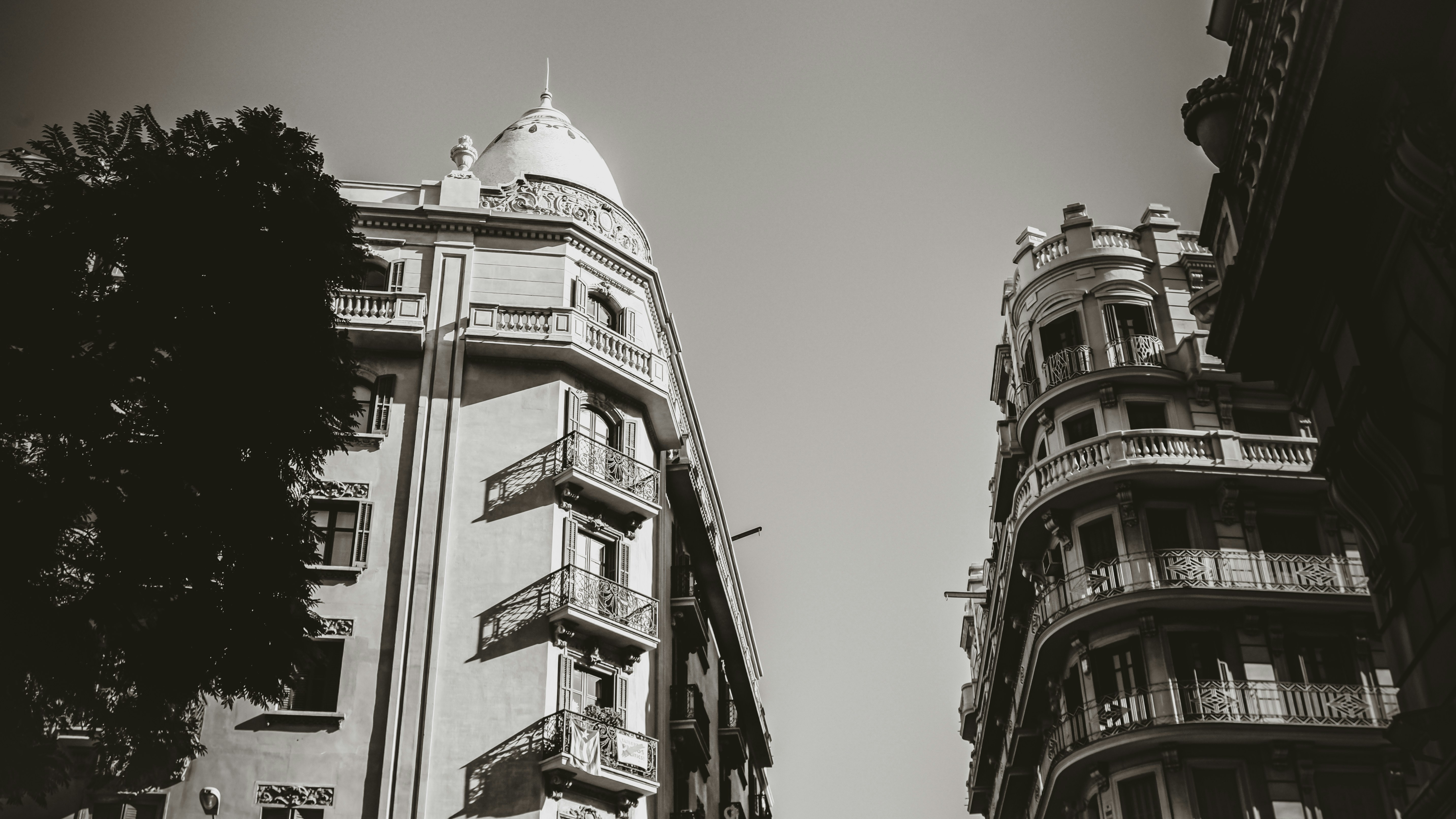 The streets of Barcelona, Spain