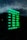 A digital sign displays business hours in glowing green text against a dark background. The days of the week are listed, with varying opening hours from Tuesday to Saturday and closures on Sunday and Monday. The sky and part of a building are faintly visible in the reflection.