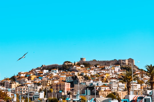 city with high rise buildings under blue sky during daytime in Kavala Greece