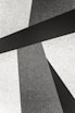 white and black striped textile