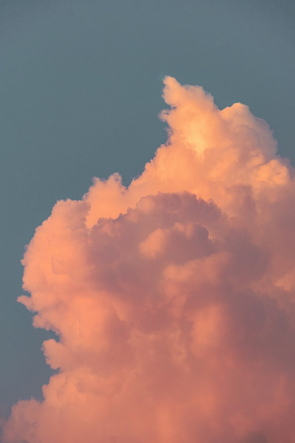 white clouds in blue sky