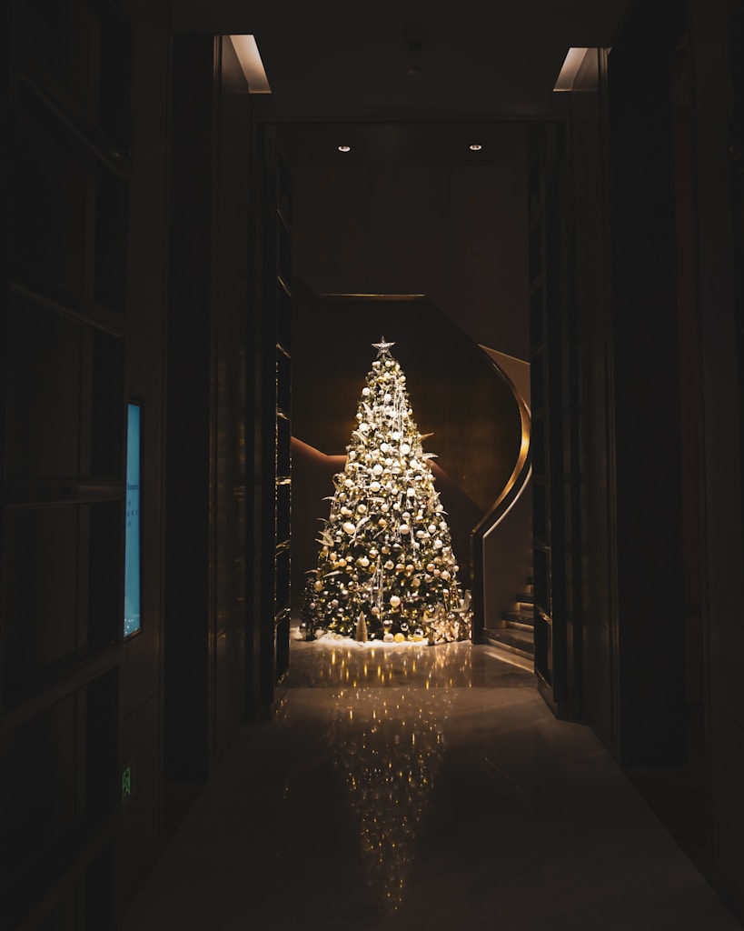 Árvore Decorativa com Luzes