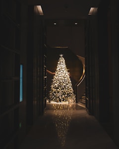 Árvore Decorativa com Luzes
