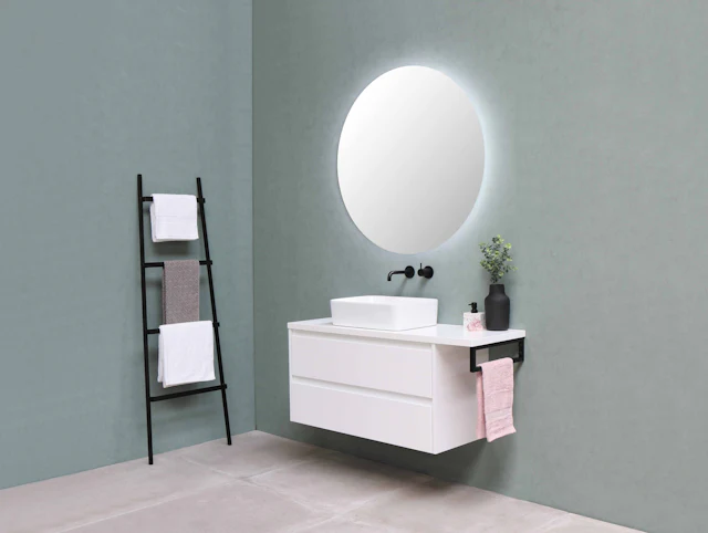 Compact Wash Point — commercial washroom interior design