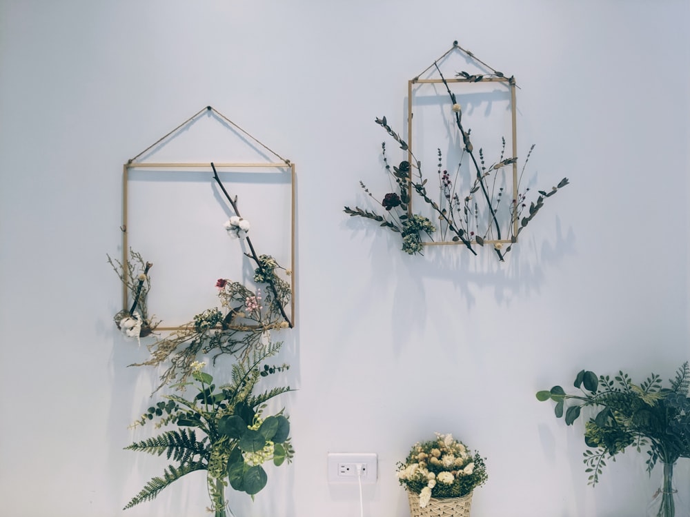 white flowers in clear glass vase