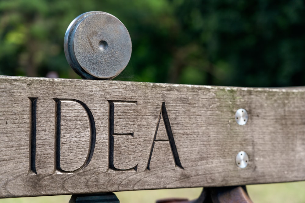 love wooden signage on brown wooden fence