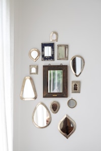 Abstract Metal Mirror