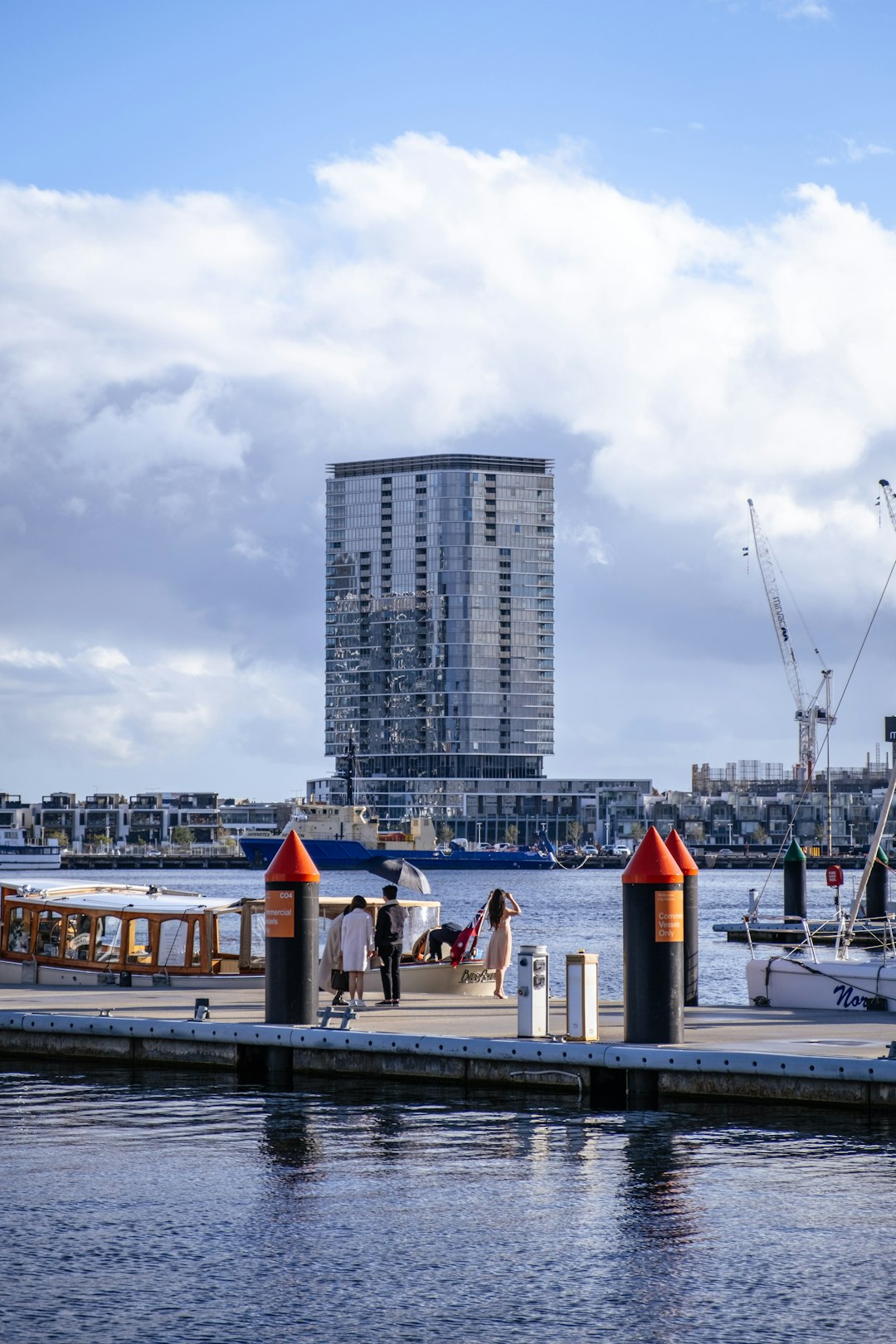 Waterway photo spot Docklands VIC Cargo