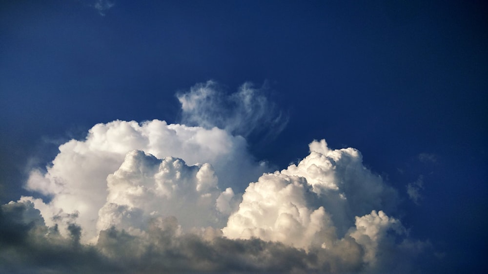 white clouds and blue sky during daytime