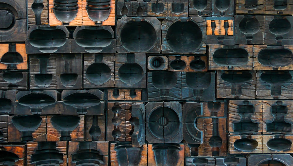 brown and black concrete building