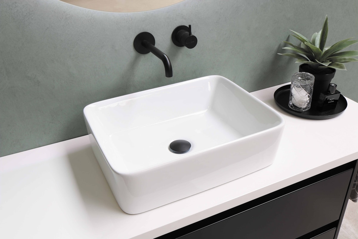 Sink, basin and tap fitting image background image