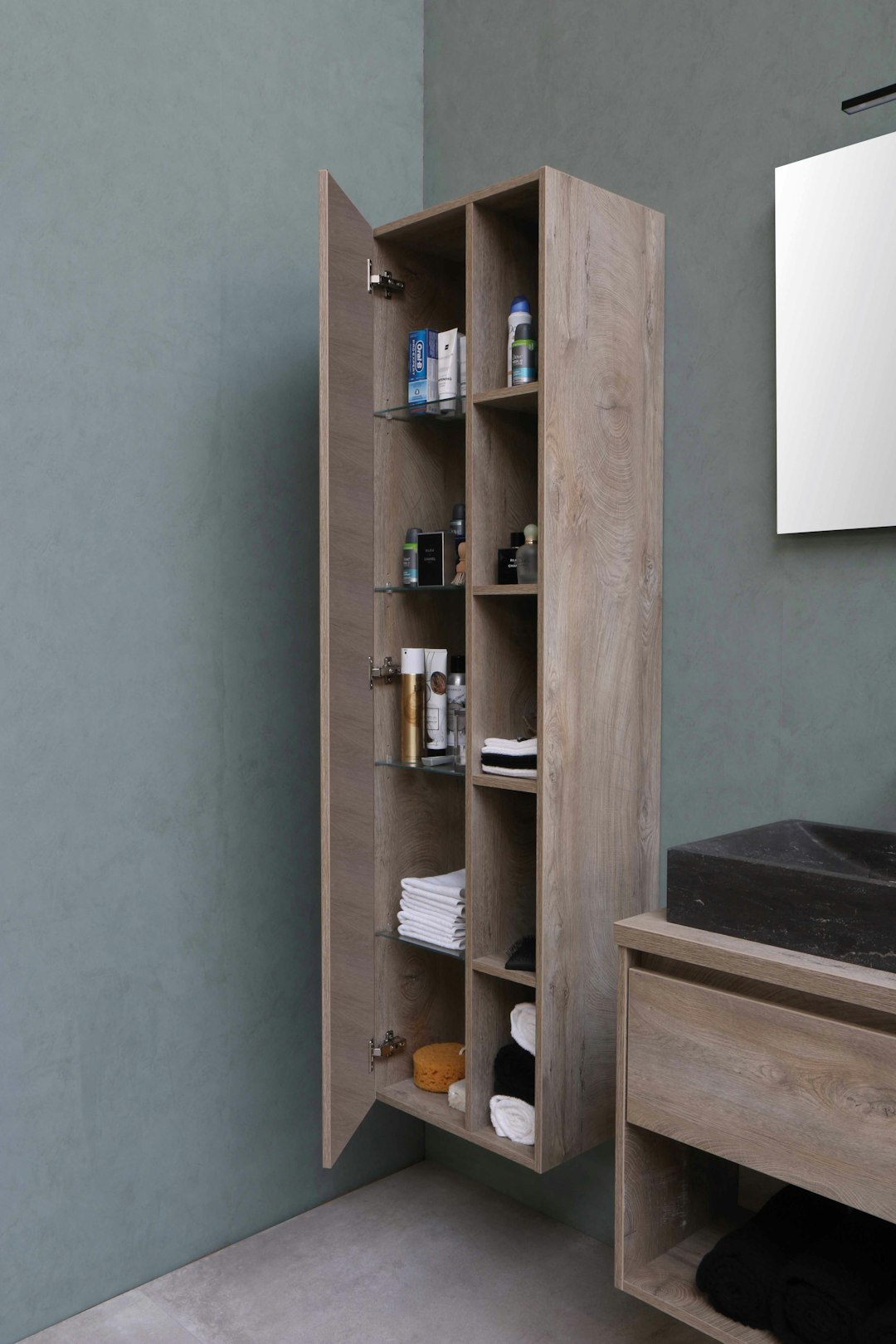  brown wooden shelf with books cupboard