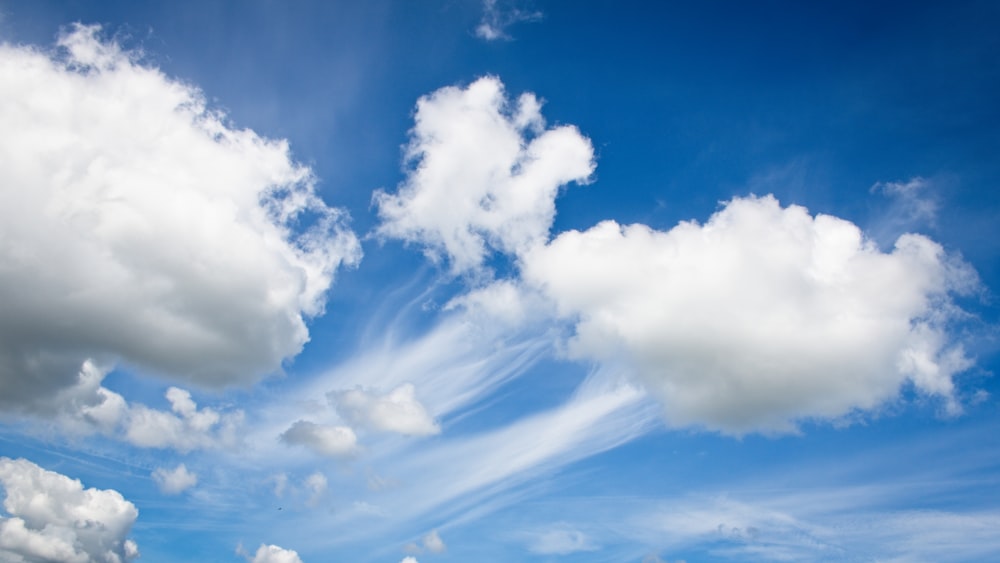 white clouds and blue sky during daytime