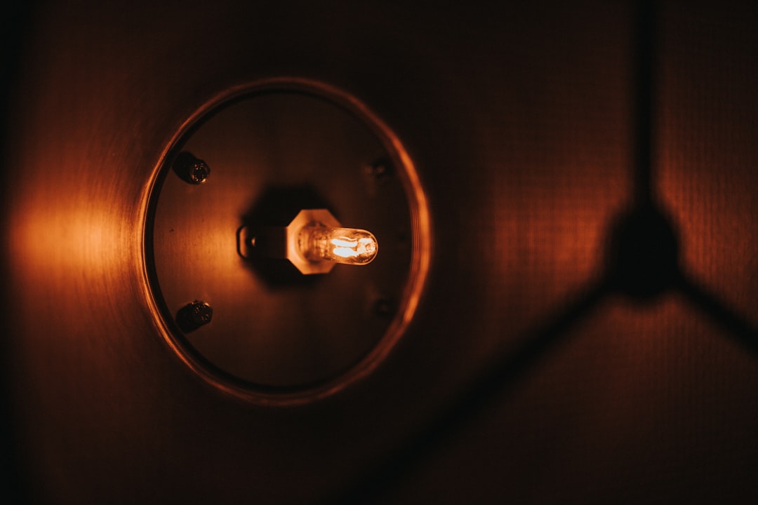 stainless steel door knob with light