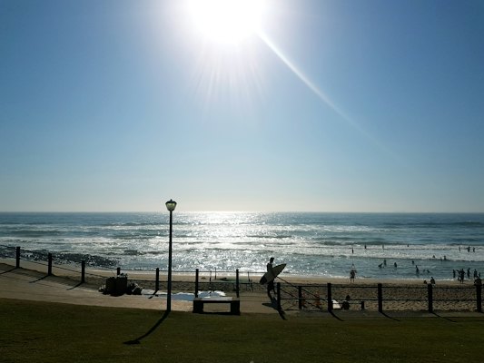 The beachfront promenade — Durban, South Africa