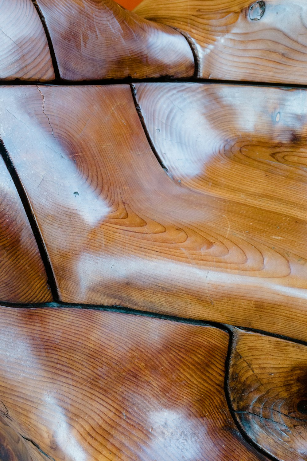 brown wooden plank in close up photography