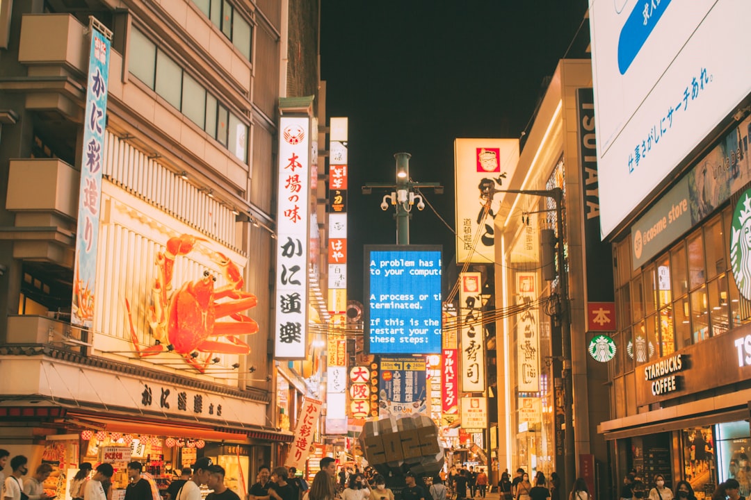 Landmark photo spot Dōtonbori Osaka-Shi