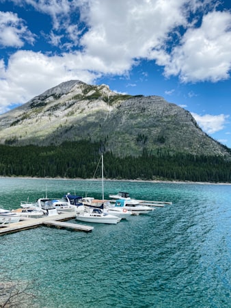 Peaceful island beach with crystal clear water
