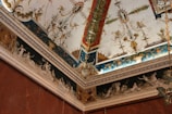Decorative cornices adding charm to a room.