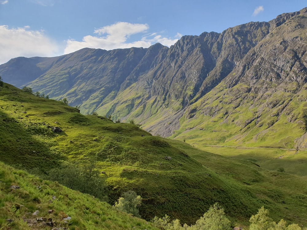 green mountains under blue sky during daytime