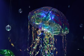 red blue and green led light