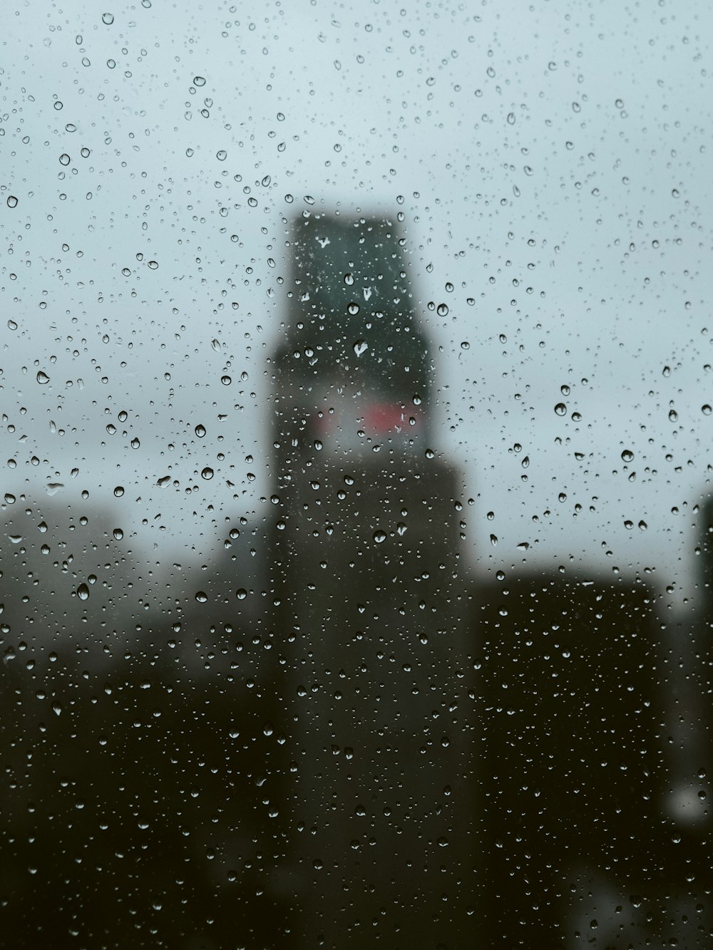 rain drops on glass window