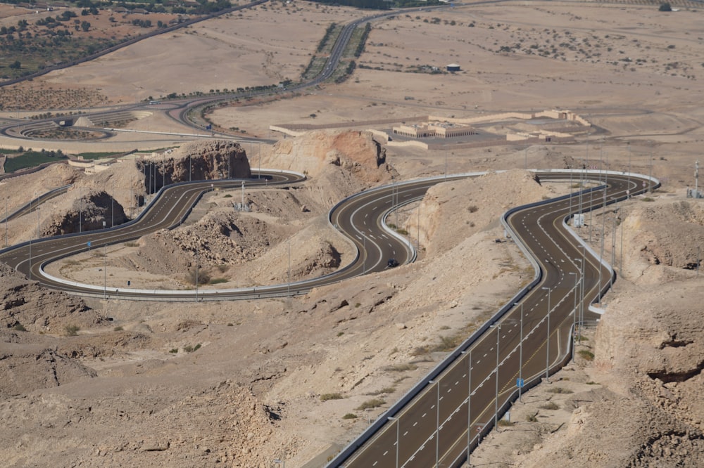 aerial view of brown field during daytime