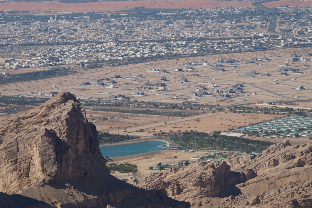 aerial view of city during daytime