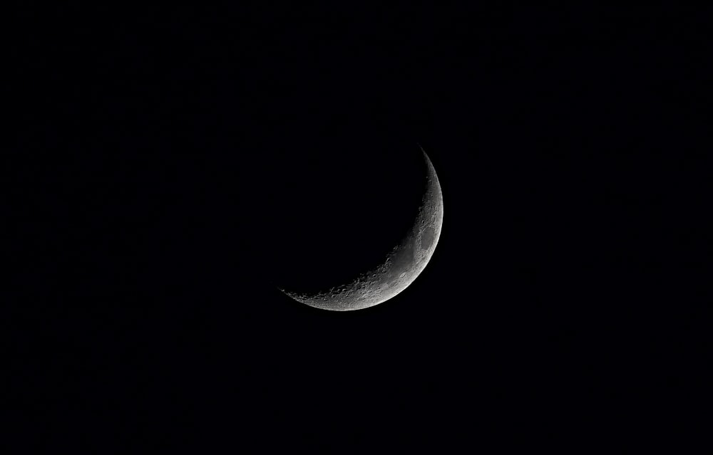 흑백 보름달