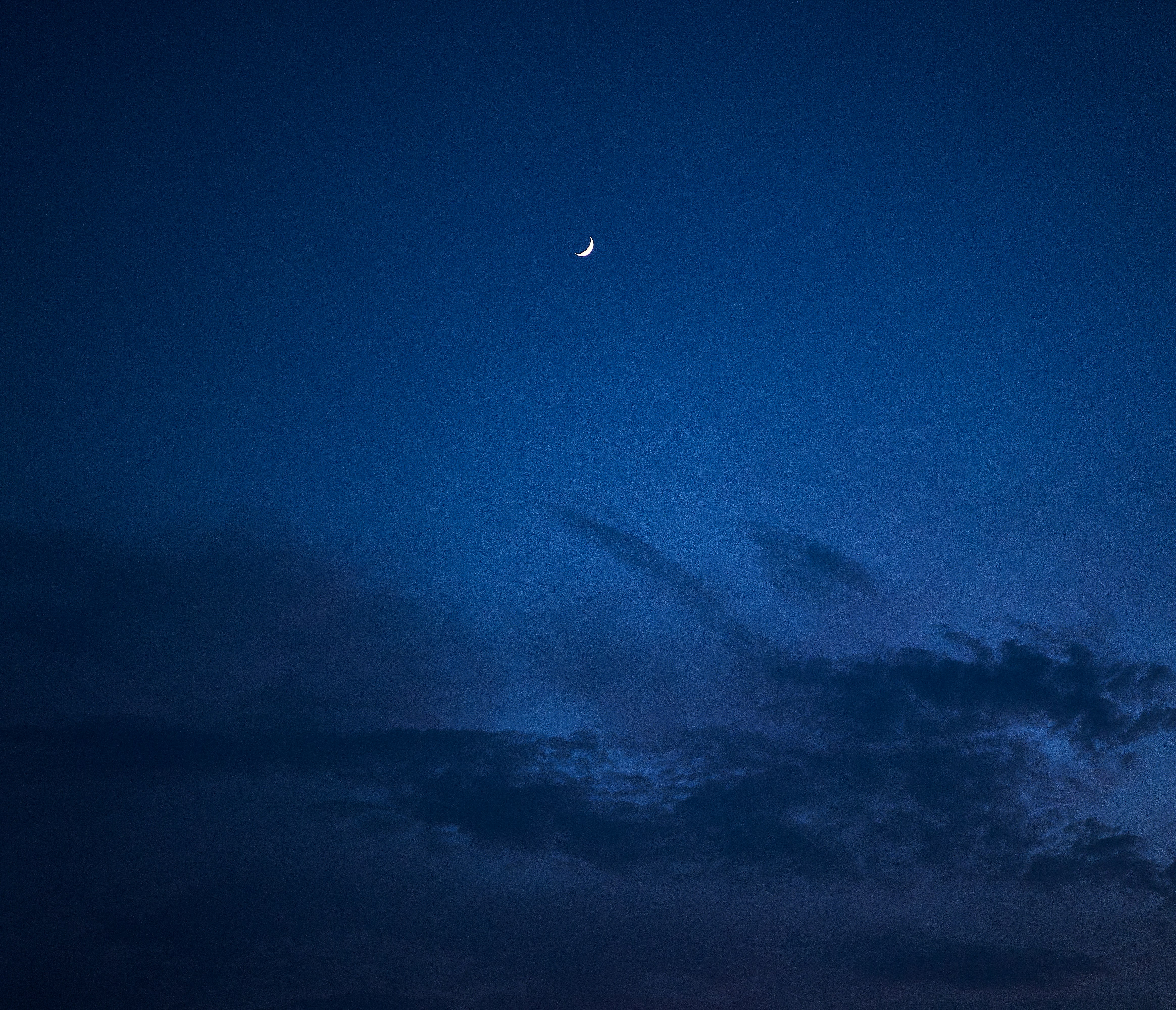 white clouds and blue sky