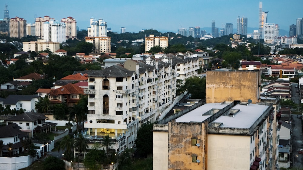 white concrete buildings during daytime