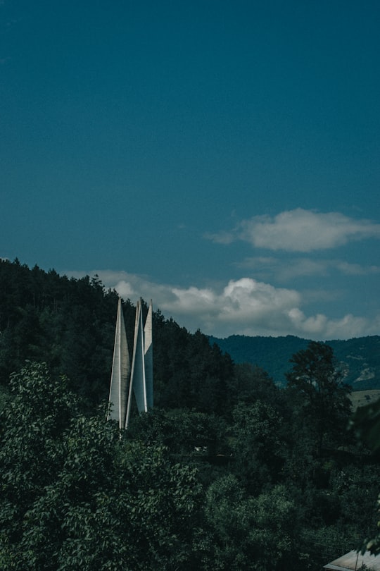 green trees under blue sky during daytime in Dilijan Armenia