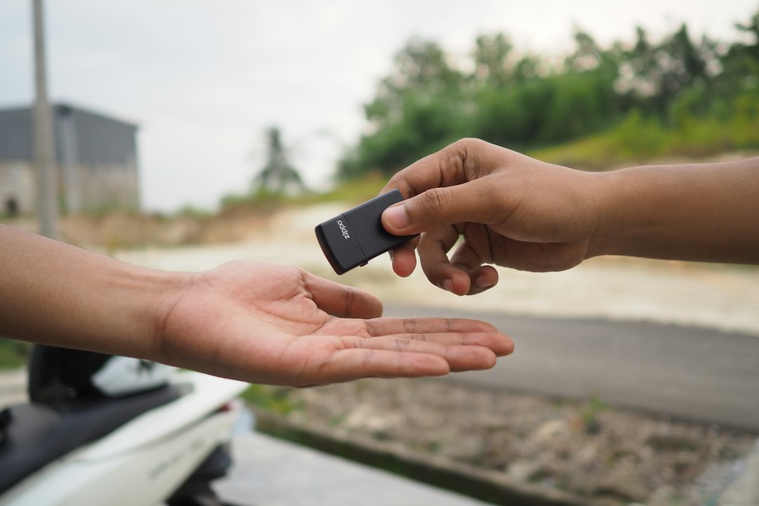car keys closeup