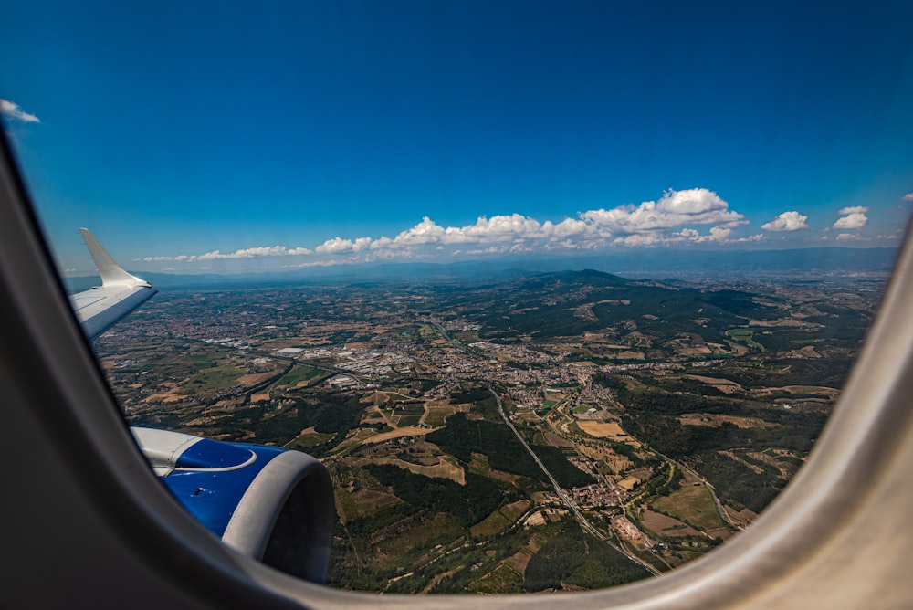 aerial view of green field during daytime